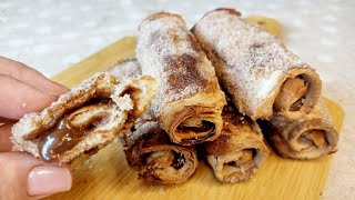 CHURROS DE PÃO DE FORMA NA AIR FRYER FÁCIL E DELICIOSO [upl. by Eirhtug]