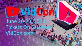 VidCon US 2018 Highlight Reel [upl. by Lyons956]