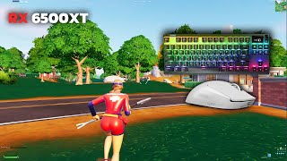 RX 6500XT  I3 12100F Fortnite Chapter 4 ARENA performance mode 1080p [upl. by Georas491]