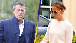 Jennifer Lopez and Ben Affleck Arrive Separately at His Sons Graduation Amid Marriage Troubles [upl. by Drofdarb313]