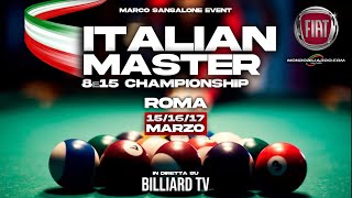 ITALIAN MASTER BILLIARD TV [upl. by Yatnohs]