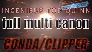 Elite dangerous full multi canon FER DE LANCE [upl. by Anyala300]