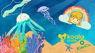 KiwiCo’s Koala Crate  Glowing Nature Jellyfish [upl. by Chara]