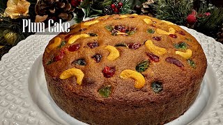 Plum Cake  Christmas Special  Kerala Style Fruit Cake  Non Alcoholic Plum Cake Recipe  RKC [upl. by Ahsap]