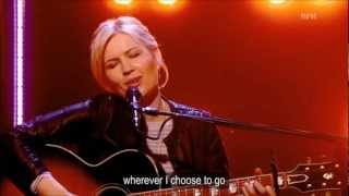 Dido No Freedom Live Skavlan 2013 [upl. by Nolly493]