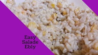 ♡Salade Ebly ♡ By Sanaa ♡ صلطة القمح خفيفة ضريفة [upl. by Burta]