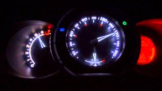 ACCELERATION CITROEN DS3 SPORT 16 thp 0 TO 199 [upl. by Haimarej]