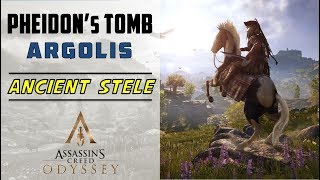 Pheidons Tomb Argolis  Ancient Stele Location  ASSASSINS CREED ODYSSEY [upl. by Guinna]