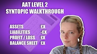 Accounting Study  Pass the AAT level 2 Synoptic with this study walkthrough  AAT level 2 [upl. by Nirat103]