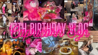 17th Birthday Vlog three dinners game traveling and more [upl. by Suiramaj780]