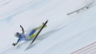 2012s Alpine Skiing Crashes  Universal Sports [upl. by Alayne]