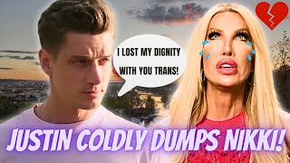 90 Day Fiancé Justin Dumps Nikki Like a Bad Cold After quotLosing His Dignityquot Because Shes Trans [upl. by Idahs]