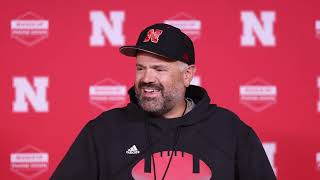 Nebraskas Matt Rhule full press conference from Sept 5th 2024 [upl. by Leisha589]