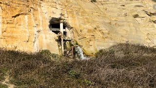 Cliffside tunnel Samphire Hoe When common sense prevails [upl. by Aihseket]