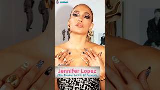 Jennifer Lopez Glam Makeup Look in 60 Seconds ✨💄 JenniferLopez jlo GlamMakeup shorts beauty [upl. by Chesnut914]