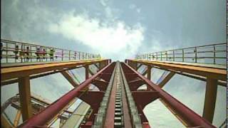 Dive Coaster Roller Coaster Front Seat POV Chimelong Paradise China [upl. by Winfield280]