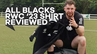 All Blacks Rugby World Cup 2023 Shirt Review  First Look [upl. by Oslec276]