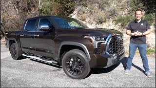 Is the 2022 Toyota Tundra 1794 Edition a BETTER truck than a Ram Laramie [upl. by Hackett37]