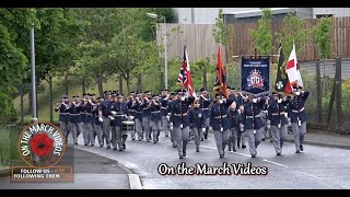 Clogher Protestant Boys  Drumderg Loyalists Band Parade 2024 [upl. by Nesrac145]