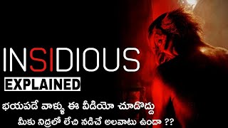 Insidious Movie Chapter 1 Explained In Telugu [upl. by Acirdna]