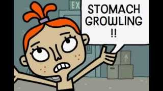 Stomach Growling Kid Cartoon [upl. by Skrap]