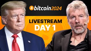 The Bitcoin 2024 Conference Livestream  GA Day 1 [upl. by Clare]