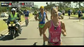 Holly Lawrence tearing through the AG men at IM703WC [upl. by Gnet645]