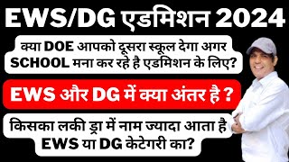 डीजी और ईडब्ल्यूएस क्या है  What is Category EWS and DG  What is The Meaning of EWSDG Category [upl. by Solis]