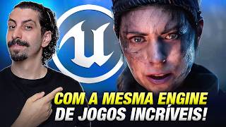 Como começar a CRIAR JOGOS em 5 passos e com Unreal Engine 5 [upl. by Greenlee]