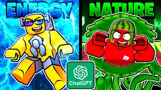 Elemental Tycoon BUT ChatGPT Chooses OUR POWERS [upl. by Nevak]