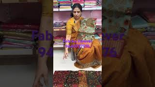 MAHESHWARI CHANDERI SAREES 3500 FABRICS FOREVER 9440727976 [upl. by Warga915]