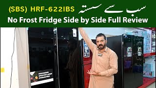 Haier Side By Side Refrigerator 622IBS Review 2022  CHEAPEST NO FROST FRIDGE IN PAKISTAN [upl. by Lawson]