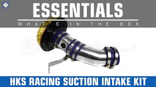 HKS Racing Suction Intake Kit Whats in the Box [upl. by Greer130]