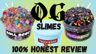 New Year New Slime  OG SLIMES Review [upl. by Arreit]