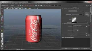 Autodesk Maya 2012 TutorialModel a Simple Soda Can [upl. by Eugilegna]