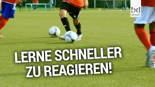 C und BJugend Fußballtraining Dreifarbenspiel [upl. by Nylsaj]