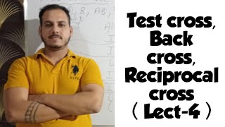 test cross  back cross and reciprocal cross  dihybrid cross [upl. by Woodring130]