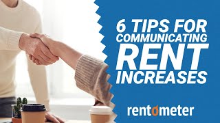 6 Tips for Communicating Rent Increases [upl. by Addia]