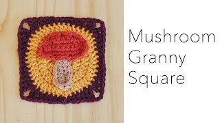 November  Mushroom Granny Square [upl. by Edgard459]