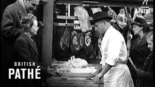 Meat Cut Ties Up Butchers 1951 [upl. by Yantruoc]