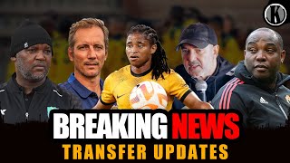 BIG TRANSFER UPDATES FOR KAIZER CHIEFS PITSO MOSIMANE ALEXANDRE SANTOS BENNI MACCARTHY SITHEBE [upl. by Nyleve]