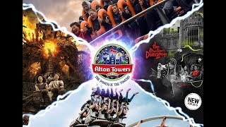 Alton Towers Opening Day Vlog 2019 [upl. by Brandyn]