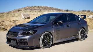 Vinyl Wrap Over Primer Is it possible Extremely HARD 2018 STI wide body fenders [upl. by Estis]