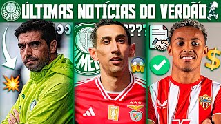 ✅✍🏽 SEJA BEM VINDO AO PALMEIRAS INFO SOBRE DI MARIA SURPREENDEU NOVIDADE SOBRE NOVO REFORÇO ABEL [upl. by Granville]