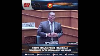 INISIATIF KERAJAAN NEGERI KEDAH DALAM MENYEDIAKAN TAPAK KEDIAMAN KEPADA RAKYAT [upl. by Htiekel]