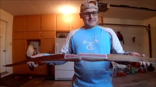 ReflexDeflex longbow build Start to Finish [upl. by Welby]