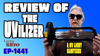 REVIEW OF THE UVILIZER A UV LIGHT SANITIZER uvlight uvilizer health [upl. by Bennion166]