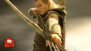 Lord of the Rings The Return of the King 2003  Legolas Slays the Oliphaunt Scene  Movieclip [upl. by Nivac]