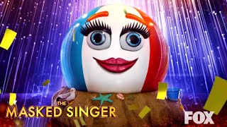 Masked Singer Beach Ball Costume Revealed [upl. by Dnesnwot]