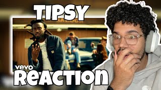 I CANT BELIEVE I MISSED THIS  Shaboozey  A Bar Song Tipsy Official Visualizer  REACTION [upl. by Rehprotsirhc575]